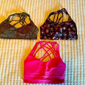 Lulu lemon bras size 6 - 3 different styles